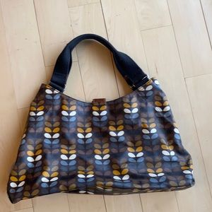 Orla Kiely classic stem print bag